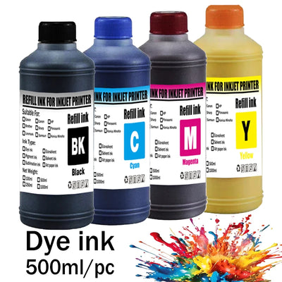Dye ink Refill kit 500ML For Epson HP 301 302 304 305Xl | SAMAG