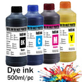 Dye ink Refill kit 500ML For Epson HP 301 302 304 305Xl Canon 40 41 445 446 Brother Lexmark Samsung Dell Inkjet Printer