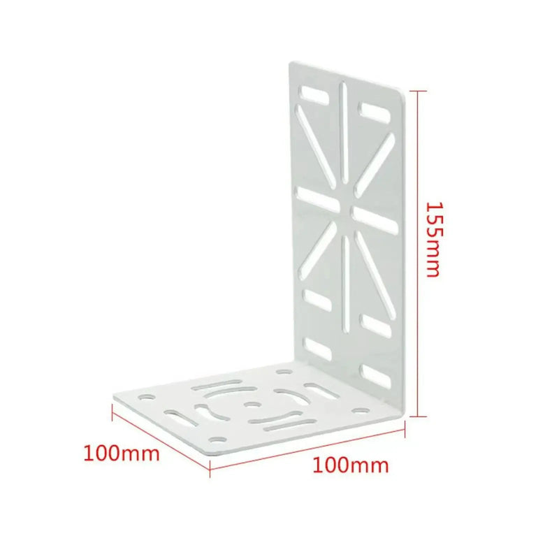 L Shaped Camera Bracket CCTV Cameras Support Security Camera Mount Adapter Outside Exterior for Backyard Lawn Patio Garden Hotel