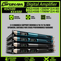 FUHAM KS2500 Digital Power Amplifier 2/4 Channel 8 Ohm 1200W Audio Amplifier Digital Amplifier Audio DJ Stage Performance