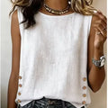 Fashion Elegant Tops Shirt Summer New Women's Round Neck - View 8 | SAMAG