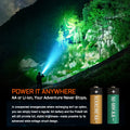 ACEBEAM TAC 2AA EDC Flashlight Rechargeable Wide Voltage(1.2-4.8V) LED Torch With Self Defense Strobe Mode Flashlights Camping