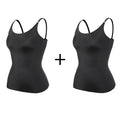 Seamless Shapewear Tank Tops Camisole Women Tummy Control Smooth Compression Vest Nude Black Women Clothing