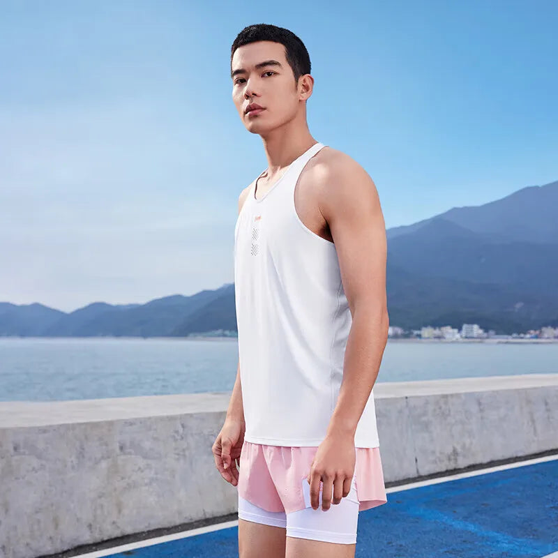 361 Degrees Men's Sports Vest Summer Running Marathon Quick-drying Fitness Breathable Basketball Sleeveless Jersey 652422503