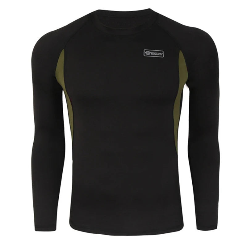 Men's Winter Thermal Underwear Thermal Tee And UnderPants Set Comfortable Breathable One-Piece Suit for Home Use