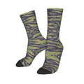 Custom Cute Military Camo Camouflage Army Socks Women Men Warm 3D Printing  Sports Basketball Socks