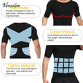 Men Body Shaper Slimming Compression Shirts Gynecomastia Undershirt Seamless Waist Trainer Muscle Belly Weight Loss Shapewear
