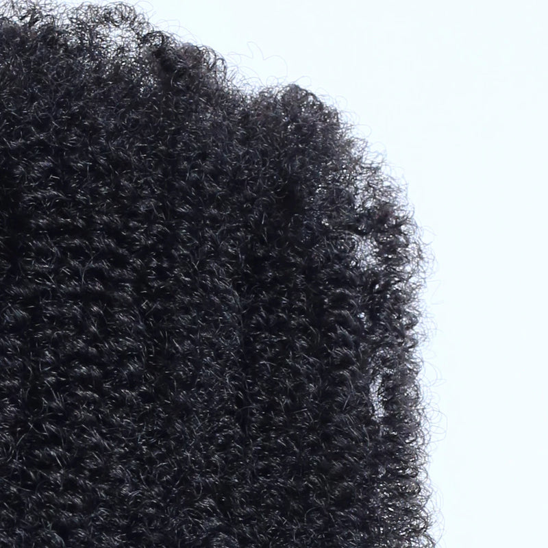 Sleek Afro Kinky Bulk Synthetic Hair Black for Braiding Twist Dreadlock African Braids Hair 36 Inch Long-lasting Color
