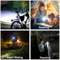 USB Rechargeable Mini Flashlight LED Flashlight COB+XPE Portable Torch Camping Lantern Zoomable Focus Light Flashlight With Clip