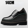 Extra-high 14cm Men's Elevator Shoes Rare Inner Height-enhancing Wedding Leather Shoes Ultra-high Heels Business Stage Shoe Male
