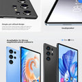 New Upgraded Pad 10.1 Inch Android Tablet Octa Core 4GB+64GB ROM Dual Phone Call WiFi Google Play Tablet PC with Keyboard Case