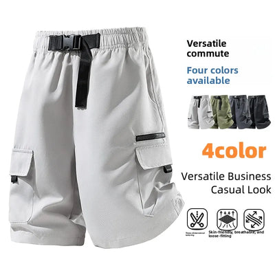 Summer work pants with multiple pockets, sporty casual | SAMAG