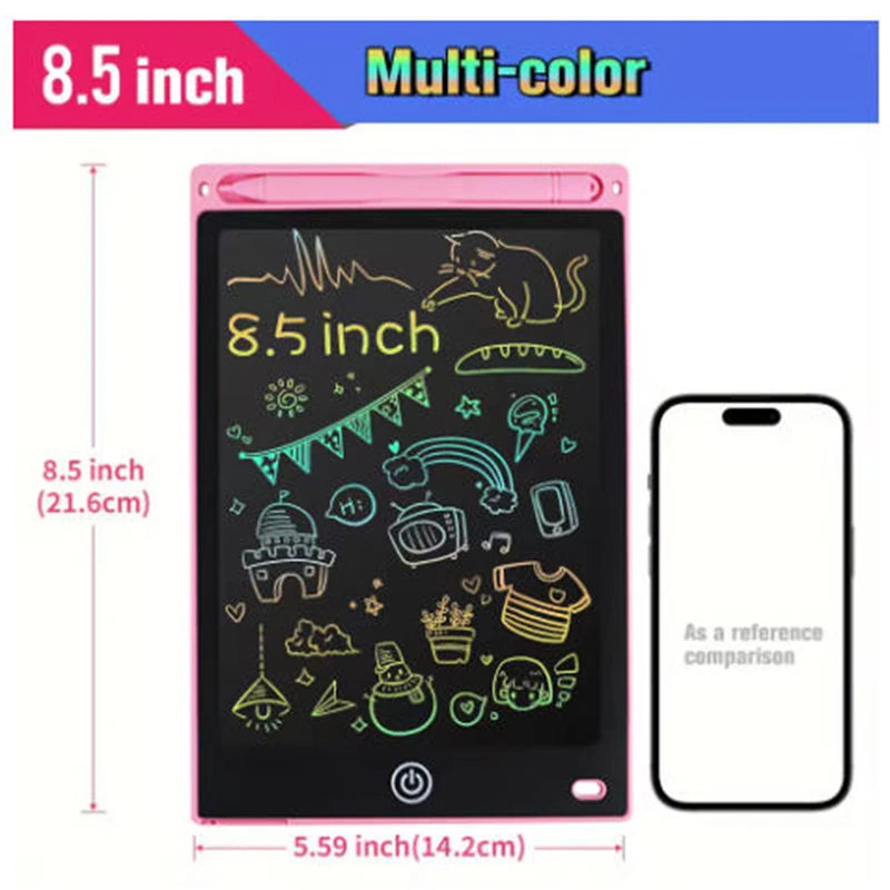 8.5 Inch LCD Writing Tablet Digital Drawing Tablet Handwriting Pads Portable Electronic Tablet Board For 3 4 5 6 7 8 Years kids