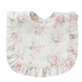 Baby Saliva Towel Muslin Cotton Infant Bibs Kids Feeding Eating Apron Boys Girls Ruffle Towel Toddler Newborn Prints Burp Cloth