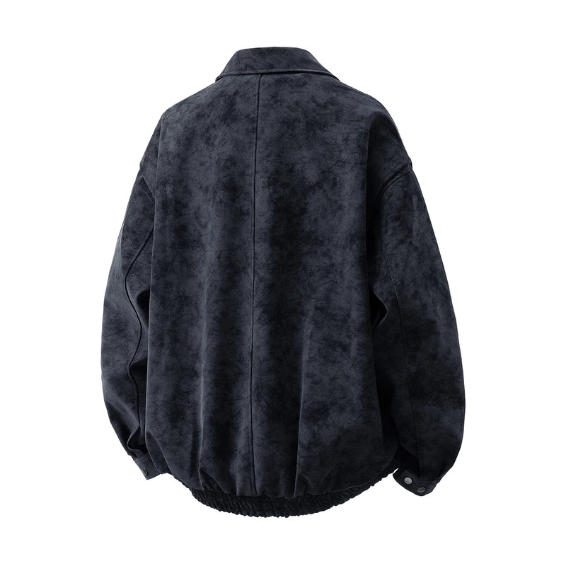 Men's Oversized Casual Leather Jacket