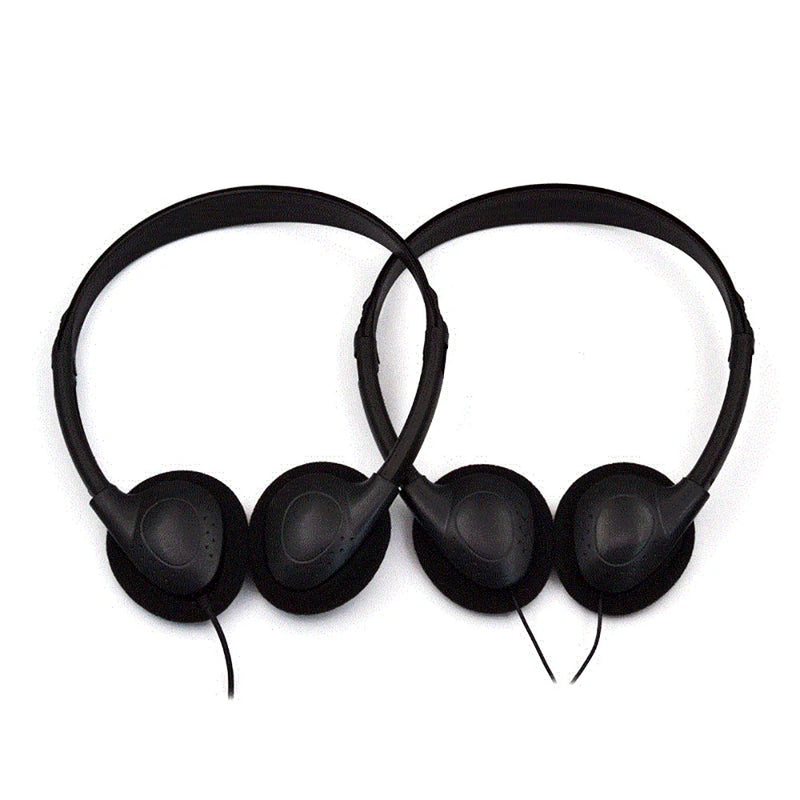 1pcs Universal 3.5mm Wired Computer Headphone No Microphone Gaming Headset Noise Canceling Sports MP3 Earphone Wired Stereo