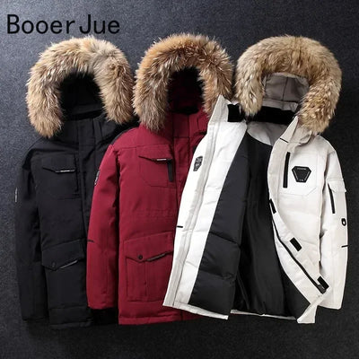 90% White Duck Down Removable Cap Outdoor Hiking Climbing | SAMAG