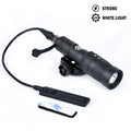 Strobe Flashlight Surefir SF M300 M300W Scout Light WADSN Tactical Torch M600 M600W LED White Lamp Hunting Camping Airsoft X300