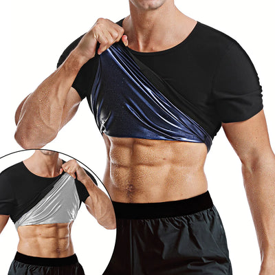 Men's Sauna Suit Shirt - Heat Trapping Sweat Compression | SAMAG