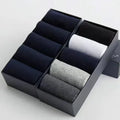 /Lot Men's Pure Cotton Socks Plus Size Solid Color Casual | SAMAG