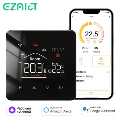 Tuya Smart Home Thermostat Water Electric Warm Floor | SAMAG