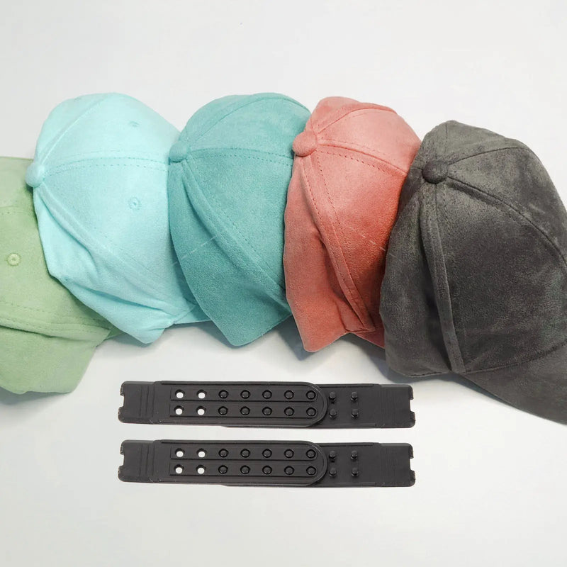 10Pairs Hat Extender Strap Adjustable Cap Extender for Snapbacks Baseball Hats Comfort Fit Solution Replace Broken Straps