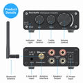 Fosi Audio BT10A Mini Bluetooth Amplifier 2 Channel Amp for Home Speakers Treble & Bass HiFi Stereo Sound Amplifier 50W*2