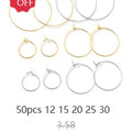 New Fashion 10pcs 25mm Inner Size Multi Colors Plated Classic Simple Style Cabochon Base Setting Charms Pendant