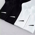 5 Pairs of Men's Black and White Minimalist Diagonal | SAMAG