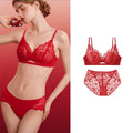 SUJIIN Women's Sexy Bra and Underwear Sets for Women Summer Wireless Lace Comfort Set Bras Women Small Chest Lingerie Lady MX325