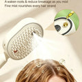 Electric Hair Brush for Anti-Frizz Detangling with Spray, Red Light Therapy & Retractable Teeth Scalp Massage,2026 Upgraded