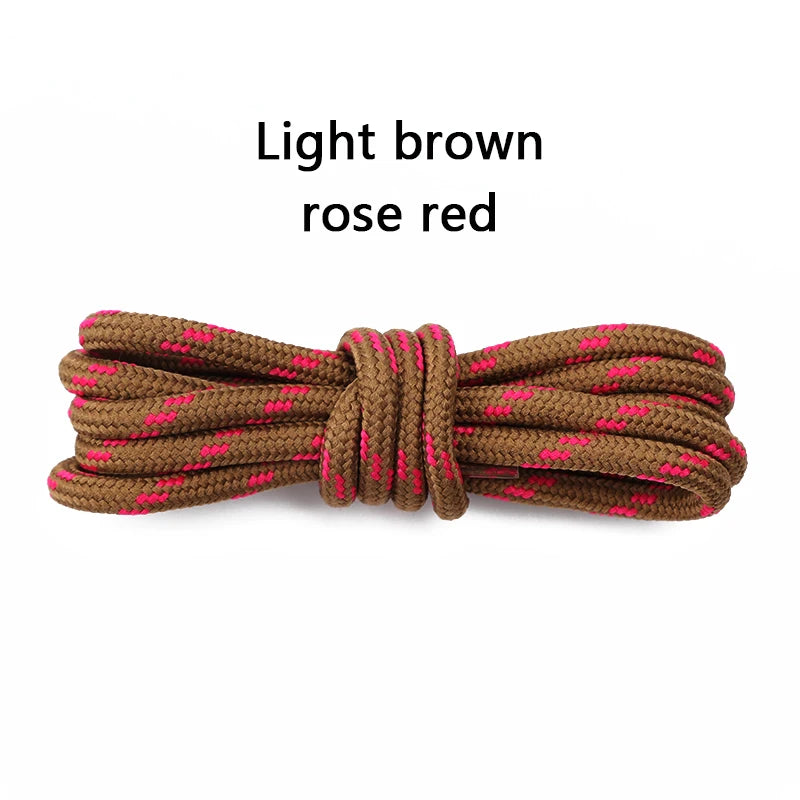Outdoor Sports Round Shoelaces Durable Polyester Shoe laces Baskets Boots Laces for Shoes 100/120/140/160cm Shoe Accessories