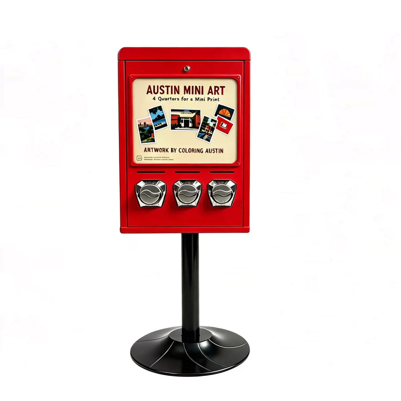 The Tattoo Vending Machine sticker vending machine business