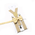 Fashion Men Kids Suspender Bowtie Sets For Wedding Party Festival Gift Brown Khaki Elastic Y - back - Visuel 11 | SAMAG
