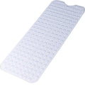 1pc Cartoon Extra Long Bathtub Mat 40x100cm Non Slip Bath Mat for Bathroom Tubs Shower Mats with Suction Cups & Drain Holes