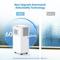 10000 BTU Portable Air Conditioner 3-in-1 Cool Dehumidifier Fan Portable AC Unit with Remote Control Quiet Mobile Air Cooler for Bedroom Dorm Office Home Up to 450 Sq Ft