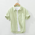 100% Cotton Solid Color Men's Summer Lightweight Short | SAMAG