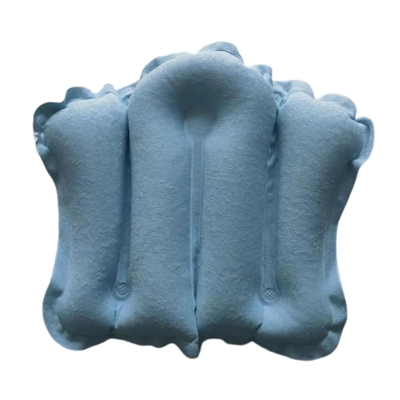 Inflatable Bath Pillow Waterproof Neck Support Tub Pillow SPA Bathtub Head Rest for Tub Bath Pool Neck and Shoulders Aid SPA