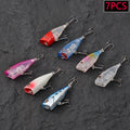 Mini Popper Crankbaits Fishing Lures Set 3d Eyes Fish | SAMAG