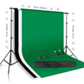 Background Stand Kit Support Frame System Backdrops  Adjustable Stand for Photography Photo Studio Chromakey Green Screen Frame