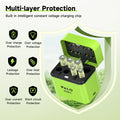 PALO 3400mWh Li-ion 1.5V AA and AAA Rechargeable Batteries with 8-channel magnetic flip charger for 1.5V 2A 3A Lithium Batteries