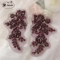 Handsewn Rhinestone Flower for Wedding Dress, Coats - View 12 | SAMAG