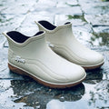 Trendy New Men's Outdoor Work Fishing Boots, Waterproof, Anti-Slip, Rainproof