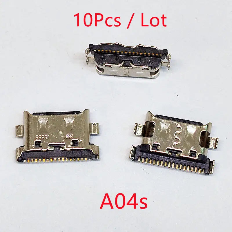 10pcs For Samsung A12 A10s A21s A11 A20s A22 A32 A33 A01 A30s A31 A51 A50s A71 A70s A52 A72 USB Charging Port Charger Connector