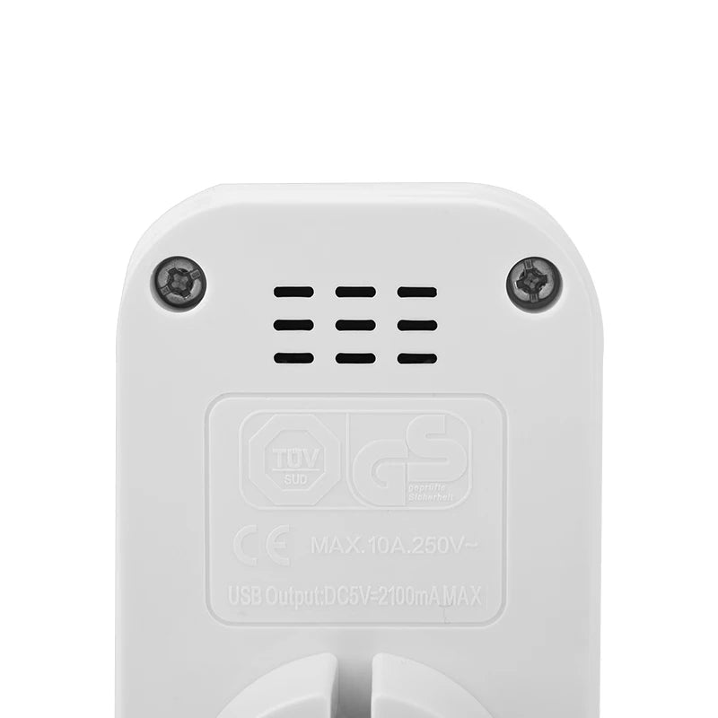 New EU Plug Adapter Conversion Plug Multifunctional Socket Portable Dual Usb Port German French Russian Universal Socket