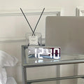 Acrylic/Mirror Digital Alarm Clock Voice Control Snooze Night Mode Table Clock 12/24H Anti-disturb Funtion Electronic LED Clock