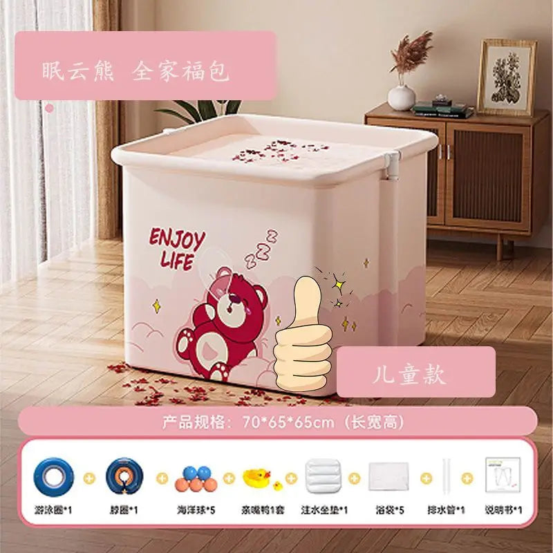 Prop Adults Bathtub Organizer Toys Groundsheet Tempreture Bathtub Edge Barrier Household Wanna Skladana Dla Doroslych Furnitures