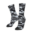 Custom Cute Military Camo Camouflage Army Socks Women Men Warm 3D Printing  Sports Basketball Socks