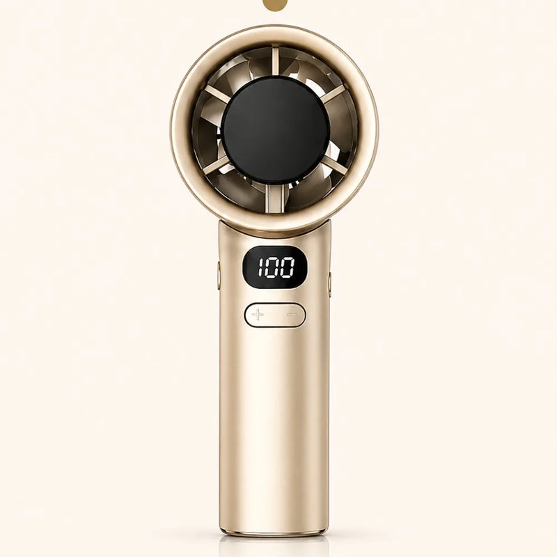 MIJIA Portable Fan Handheld 120 Speed Mini Bladeless Desktop Fan Rechargeable Instant Cooling With Ice Mode For Men Women NEW