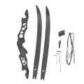 64" 30-60lbs JUNXING F166 Bow Limbs 21" Riser ILF | SAMAG